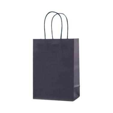 Imagem de Sacolas De Presente Coloridas De Papel Kraft, 10 Unidades, Sacolas De 