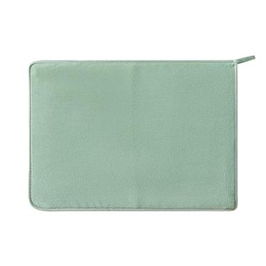 Imagem de TUFREQ Toalha grossa, toalha de limpeza de camada dupla multifuncional, toalha de mão macia absorvente, 20 cm x 30 cm e 30 x 40 cm, pano de cozinha de fibra ultrafina doméstica (verde, 30 cm x 40 cm)