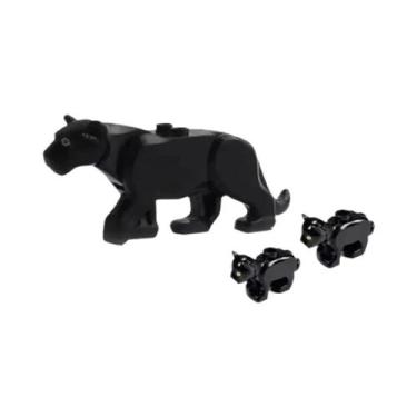 Imagem de Conjunto De Blocos De Montar De Animais: Cabra, Elefante, Urso, Crocod