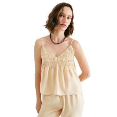 Imagem de Regata Hering Feminina Avasê em Peach Touch-Feminino