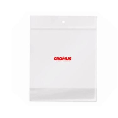 Imagem de Saco 18x25cm Transparente Adesivado Com Solapa Cromus 100 Unidades