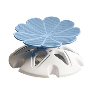 Imagem de SiaBiced Cadeira giratória infantil sensorial para uso interno e externo, e antiderrapante, brinquedo sensorial para crianças, meninos meninas, Azul