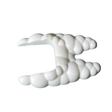 Imagem de TTETTZ Efeito de fumaça de pneus em derrapagem, modelo em escala 1/64, adereço para maquete DIY, peça colecionável para simulação de fumaça, acessórios, Style C