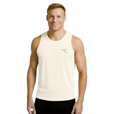 Imagem de Regata Diadora Small Logo Masculina - Bege P-Masculino