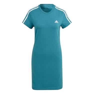 Imagem de Vestido Camiseta Essentials 3-Stripes Adidas-Feminino