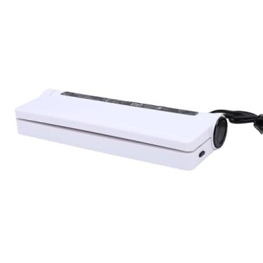 Imagem de ZJchao Máquina Seladora a Vácuo de Alimentos, Modo úmido e Seco de Sucção 60KPA, Economizador de Alimentos Elétrico Com 20 Sacos para Cozinha (Plugue UE 220V)