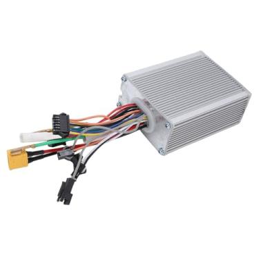 Imagem de Tbest Controlador de Motor Sem Escova 60V 25A, Controlador de Velocidade de Scooter Elétrico Com Caixa de Metal Com Diagramas de Identificação de Fiação, para Substituição de Scooter