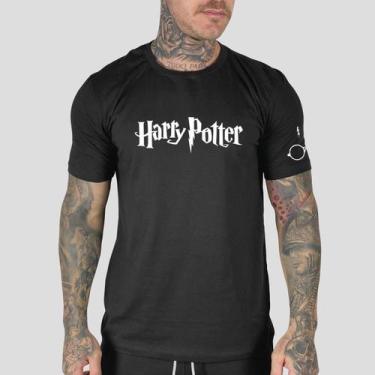 Imagem de Camiseta Masculina Algodão Premium Basica Harry Potter - MP Moda Mascu
