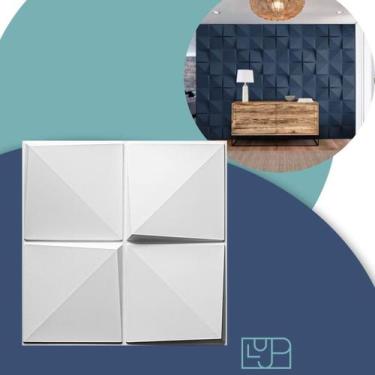 Imagem de Revestimento 3d Parede Placas Luxo 10m² Auto Relevo Plastico - REVEST3