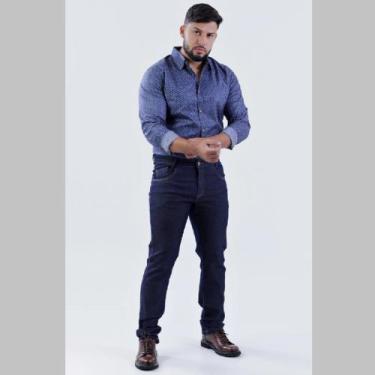 Imagem de Calça Jeans escura Masculina Original Djak 2123109 - Djak Jeans, 40