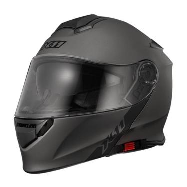 Imagem de Capacete X11 Turner Solides Moto Escamoteável Retrátil Solar-Unissex