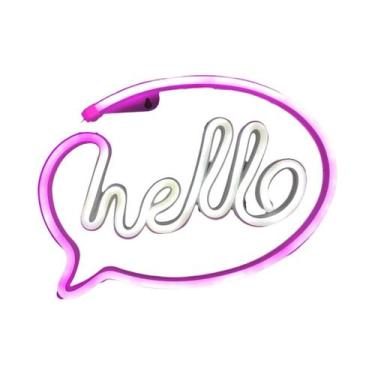 Imagem de Letreiro Neon LED Alimentado Por USB Para Decoração De Festa, Arte De 