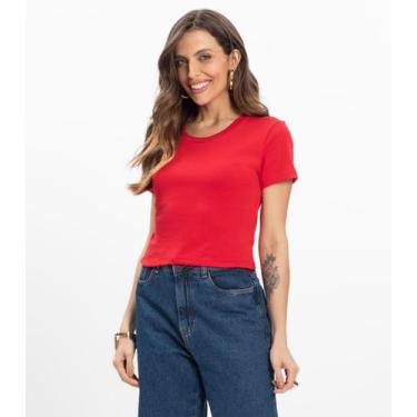 Imagem de Blusa Feminina Infinita Cor Vermelho, P, Vermelho