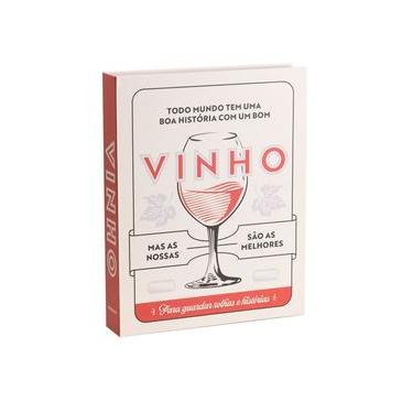 Imagem de Kit Vinho Livro Uma Boa História Único