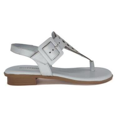 Imagem de Sandália Bottero Salto Baixo Couro Vazado com Fivela 365601-Feminino