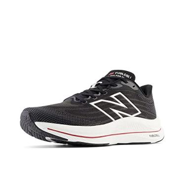 Imagem de New Balance FuelCell Walker Elite V1 Tênis de caminhada masculino, Preto/vermelho de equipe/prata, 11 Wide