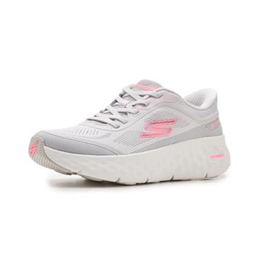 Imagem de Skechers Tênis feminino Go Walk Max Amortecimento Flex Remi Hands Free Slip-ins, Cinza/rosa, 43
