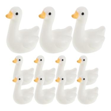 Imagem de TOYANDONA 50 Miniaturas de Gansos Em Resina - Miniaturas de Gansos para Decoração de Mesa, Artesanato Diy, Enfeites para Micro Paisagens, Ornamentos para Aquários E Vasos, Estátuas de Em para