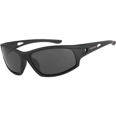 Imagem de Óculos de Sol Esportivo Polarizado UV400 Formato Oval Visão Confortável Anti Reflexo Masculino 55412-Masculino