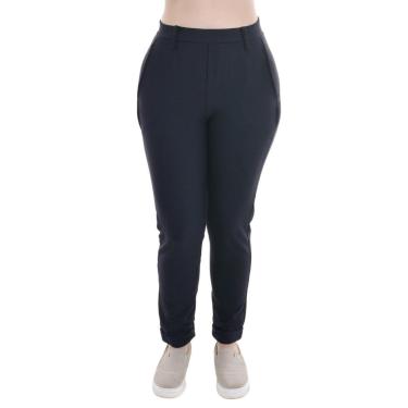 Imagem de Calça Alfaiataria Feminina Cós Com Passante E Barra Italiana Loba Lupo-Feminino