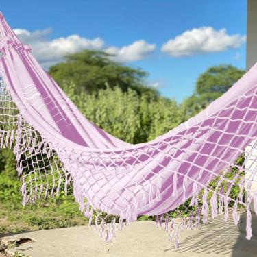 Imagem de Rede De Descanso Confortável Lazer Titulo Lilás