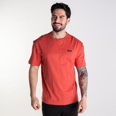 Imagem de Camiseta Calvin Klein Comfort Básica Vermelha-Masculino