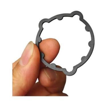 Imagem de Arruela De Pedivela De Alumínio 7075-T6 05/1/2MM SRAM 3 Pinos Para Aju