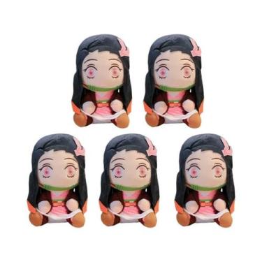Imagem de Bonecos De Pelúcia De 20cm Do Anime Demon Slayer Kimetsu No Yaiba Tanj