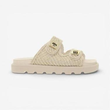 Imagem de Chinelo Papete Vizzano Feminino Tressê Off White-Feminino