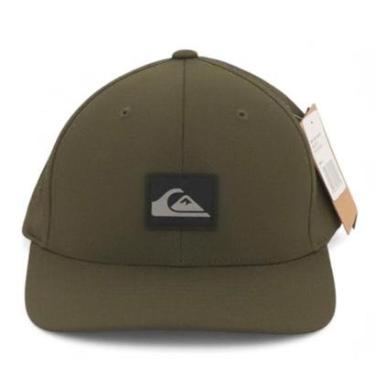 Imagem de Boné Quiksilver Dad Hat Adapted Four Leaf Clover - Verde Militar (Importado)-Unissex