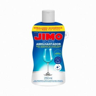 Imagem de Secante Abrilhantador Jimo 250ml para Máquina de Lavar Louça Secagem R