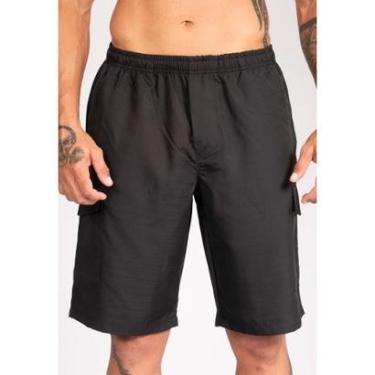 Imagem de Bermuda cargo RibStop 825 Preto California Prime-Masculino