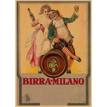 Imagem de Pôster Vintage Cocktail Retro Bar, arte de parede, papel 30x42cm - tai