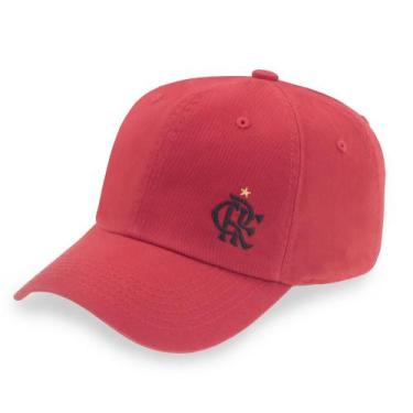 Imagem de Boné Flamengo Aba Curva SuperCap Blood - Vermelho, Vermelho