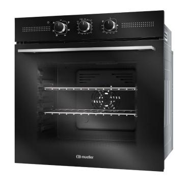 Imagem de Forno Elétrico de Embutir Mueller 70 Litros Preto Função Fryer MFE70K - 220V