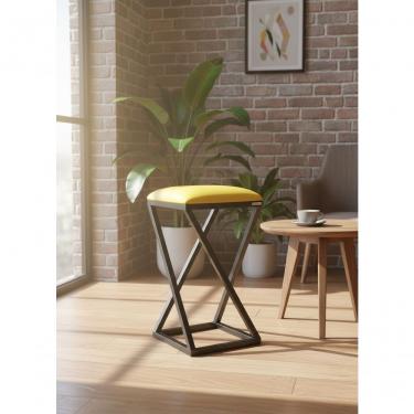 Imagem de Banqueta Estilo Z Para Cozinha E Area Externa 50cm Altura amarelo