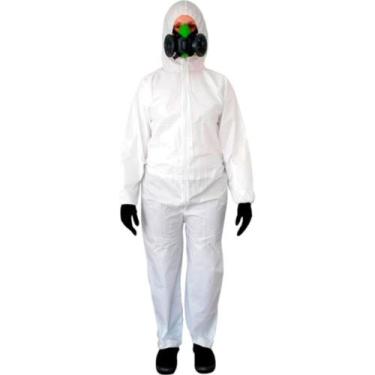 Imagem de Volk Macacao Seguranca Covert.100 Bco P