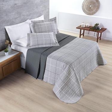 Imagem de Cobre Leito Avere 200 Fios Casal Padrão 03 Peças 100% Poliéster - Dallas