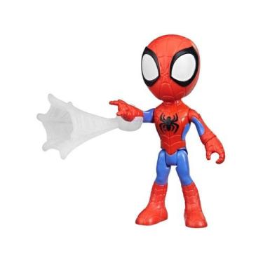 Imagem de Boneco Marvel Spidey Homem Aranha F1935 Hasbro, Vermelho e Azul