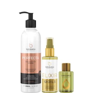 Imagem de Borabella Perfecta 350ml Elixir 60ml Óleo de Argan 7ml