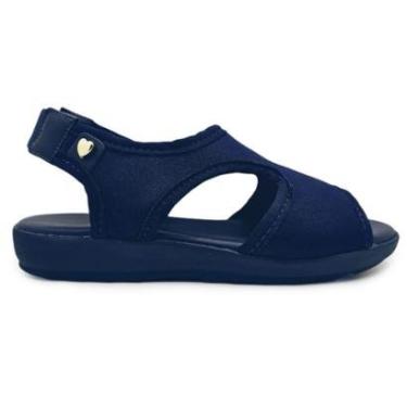 Imagem de Sandália Careflex de Tecido Elastâno Indicada Pés Sensiveis-Feminino