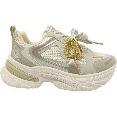 Imagem de Tênis Feminini Casual Dia a Dia Passeio Trabalho Street Urban Cadarço Duplo Fly Easy Ramarim 2671131