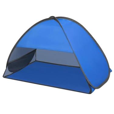 Imagem de Barraca Praia, Barraca de Praia, Tenda de Praia, Barraca, Proteção Uv à Prova Vento (azul)