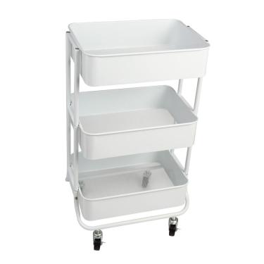 Imagem de Carrinho Organizador Hong Kong Branco - A\CASA