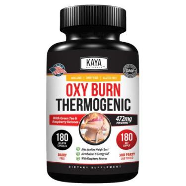 Imagem de Suplemento herbáceo termogênico Kaya Naturals Oxy Burn 180 Ct