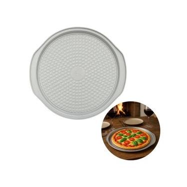 Imagem de Forma Pizza 33cm Antiaderente Massa Pizzaiolo Betty Crocker