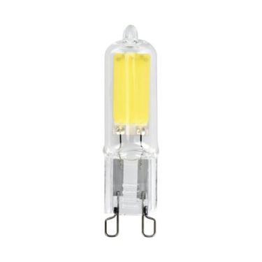 Imagem de Lâmpada LED G9 COB 2,5W 2700K 127V 220lm Halopin Vidro IRC80 Luminatti