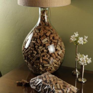 Imagem de Kit Rolhas de Cortiça de Vinhos Variados para Decoração e Artesanato -