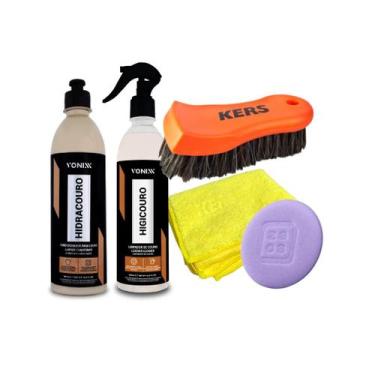 Imagem de Kit para Limpeza e Hidratação de Couros Vonixx