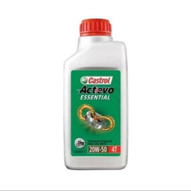 Imagem de Oleo Lubrificante 20w50 Moto 4T Castrol Actevo 1L